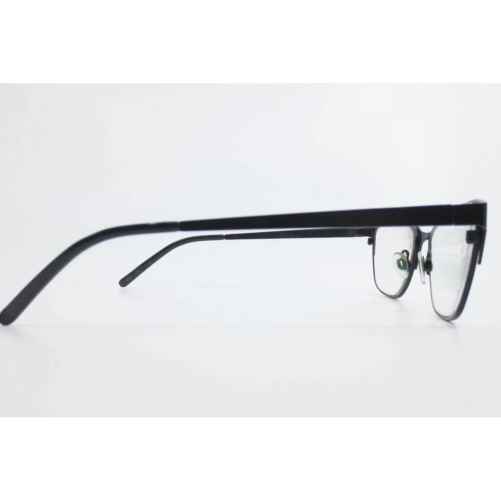 Legacy Lane 41 Black Cat Eye Eyeglasses Frames 56-17-145 Metal Women Mens